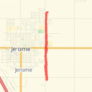 4.58 mile Road Cycling in Jerome on Jul 22, 2012 at 10:06 am