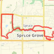 14.24 km Mountain Bike on 2012-07-22 6:00 PM