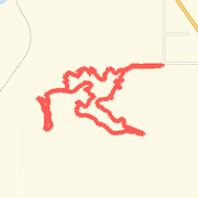 7.28 km Mountain Bike in Swift Current No. 137 on 2012-07-22 8:13 PM