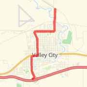 Valley City, Thursday morning run
