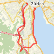 10.15 km Run in Z&uuml;rich on 23.07.2012 20:13