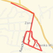Ran 2.68 mi on 07/24/2012