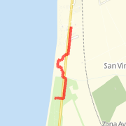 Ran 1.90 km on 24/07/2012 in San Vincenzo