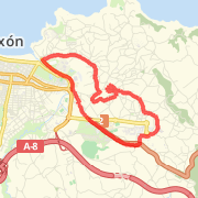 10.05 km Run on 24/07/2012 21:04