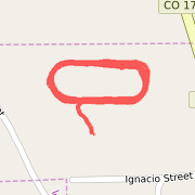 3.06 mi Run in Ignacio on Jul 24, 2012 4:58 PM