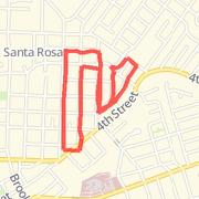 interval run 1 set - santa rosa location 