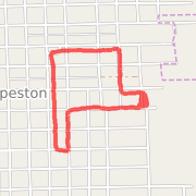 1.66 mile Run, Interval Training in Hoopeston on Jul 25, 2012 at 05:47 am