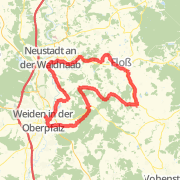24.81 mi Mountain Bike in Weiden in der Oberpfalz on Jul 25, 2012 5:40 PM