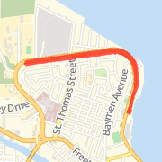 2.00 mi Run in Belize City on 25-Jul-2012 6:37 PM