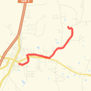 3.43 mi Road Cycling in Franklinton on Jul 26, 2012 12:03 PM