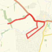 9.72 km Road Cycling in Newcastle upon Tyne on 27 Jul 2012 07:13