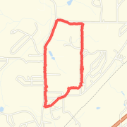 3.46 mi Run in Madisonville on Jul 27, 2012 5:51 AM