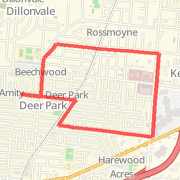A 4.09 mi run mapped on Sat Jul 28 2012