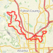 Atlanta Cycling Ansley ride
