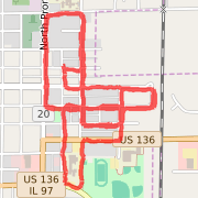 Rode 5.43 mi on 7/28/2012