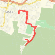 6.78 km Run in Leura on 29/07/2012 9:05 AM