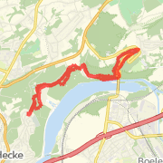 A  route mapped on Sun Jul 29 2012