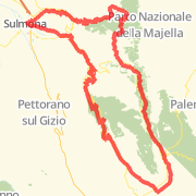 Sulmona - Valico Forchetta 78,21 km - 29/07/2012
