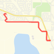 11/03/2009 Route Run route image