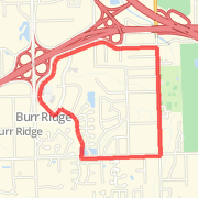Burr Ridge Busy Street Loop