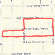 Ran 1.03 mi on 07/30/2012