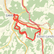 26.45 km Mountain Bike in Liestal on 30.07.2012 20:33
