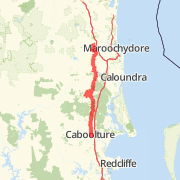 Copy Of Caboolture - Nambour rail route