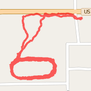Ran 2.18 mi on 7/30/2012