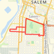 A 3.07 mi run mapped on Mon Jul 30 2012
