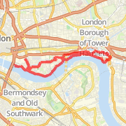 Tower Bridege to CW via Canals (5 miler)