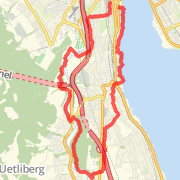 12.91 km Run in Zurich on Jul 31, 2012 9:59 PM