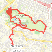 Ran 8,73 km - 01/08/2012