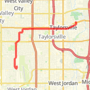 8.00 mi Road Cycling in West Jordan on Aug 1, 2012 7:40 AM