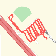 Ran 1,24 mi - 08/01/2012