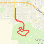 4.13 mi Trail Run in San Jose on Aug 1, 2012 8:23 PM