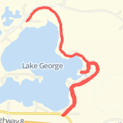 Rode 3.76 mi on 8/3/2012