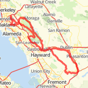 A 87.83 mi ride mapped on Fri Aug 03 2012