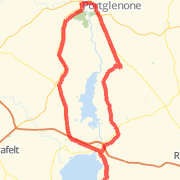 Lough Beg CW Bike Ride route image