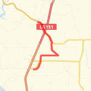 Dickeyville to Kieler route