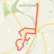 8,62 quilômetro Run/Jog on ago 4, 2012 at 08:22 AM