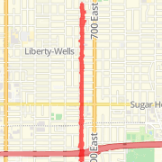 3.84 mi Run in Salt Lake City on Aug 4, 2012 8:43 AM