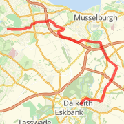 A 8.21 mi fitness mapped on Sat Aug 04 2012