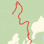 2.32 km Hike in L\'Anse-Saint-Jean on 2012-08-04 4:50 PM