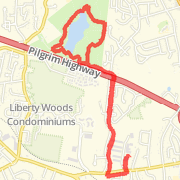 6.55 mi Run on Aug 5, 2012 11:21 AM