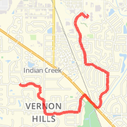 Rode 3.22 mi on 8/5/2012
