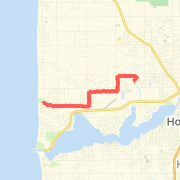 8.27 km Road Cycling on Aug 5, 2012 6:22 PM