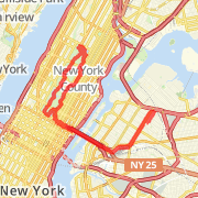 25.77 km Run on 6 Aug 2012 21:40