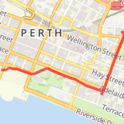 walk from esplanade to novotel and then onto work
