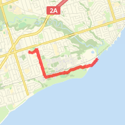 8.00 km Run in Toronto on 2012-08-07 5:46 PM