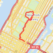 9.07 km Run on 7 Aug 2012 19:16